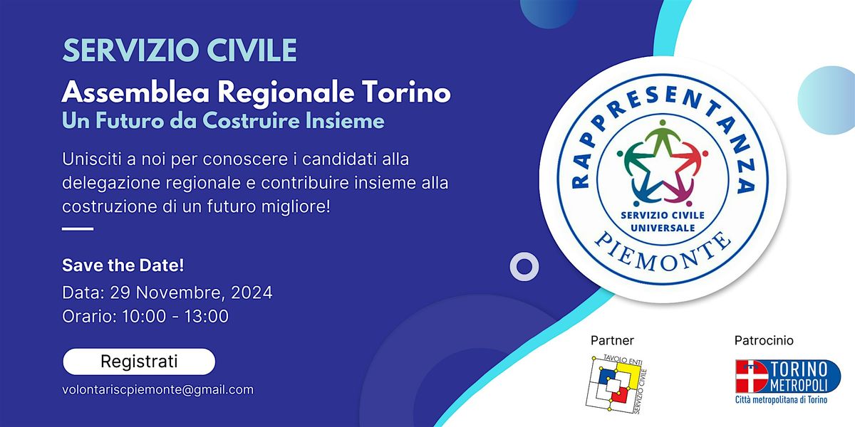 Assemblea Regionale di Servizio Civile Torino