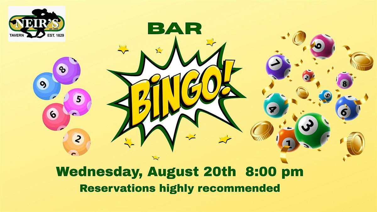 BAR BINGO!