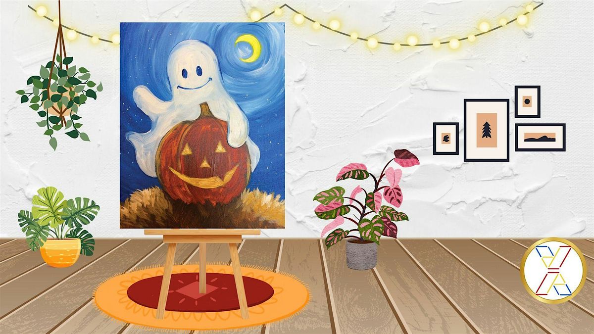 Paint Night : \u201cCute Ghost\u201c