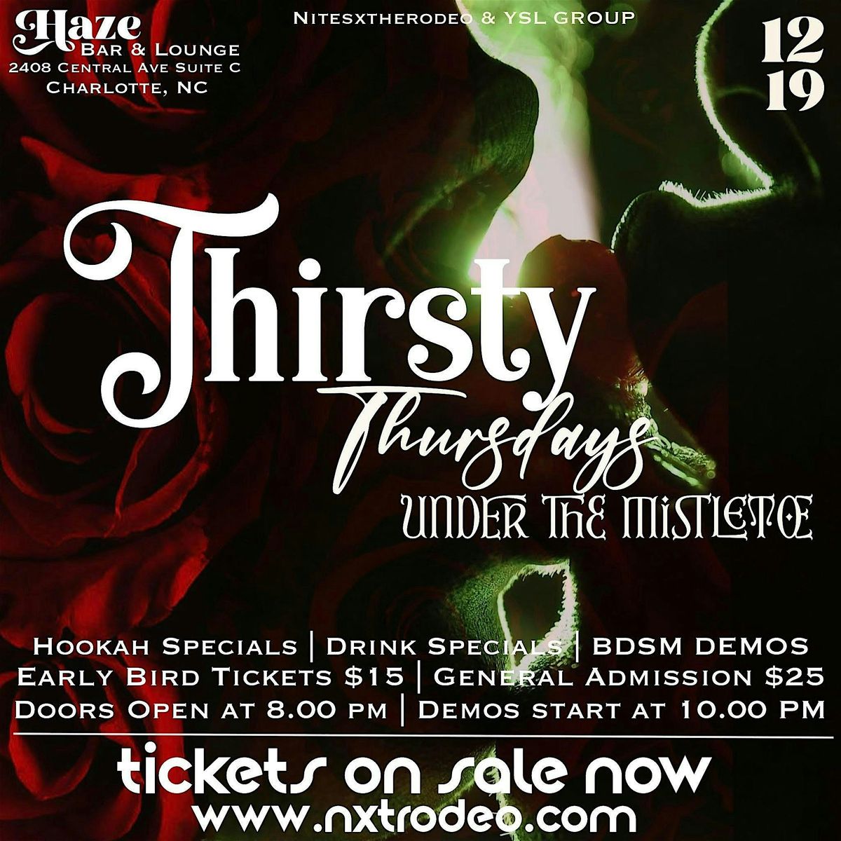 Thirsty Thursday : Under the Mistletoe