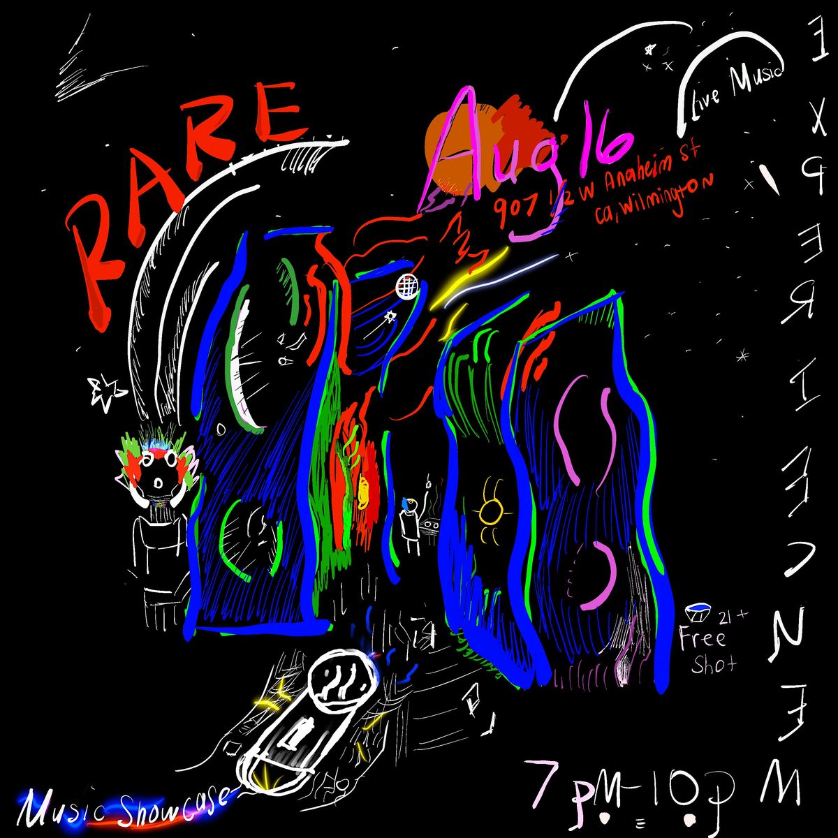 R.A.R.E : DJ PARTY\/MUSIC ART NETWORKING EVENT