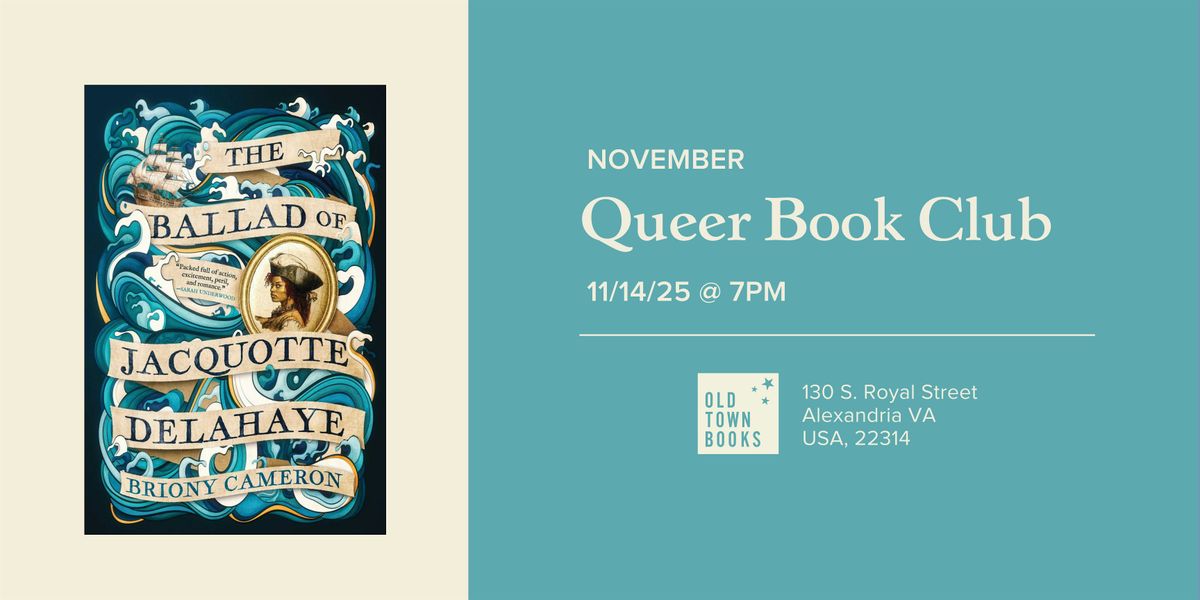 November Queer Book Club: The Ballad of Jacquotte Delahaye