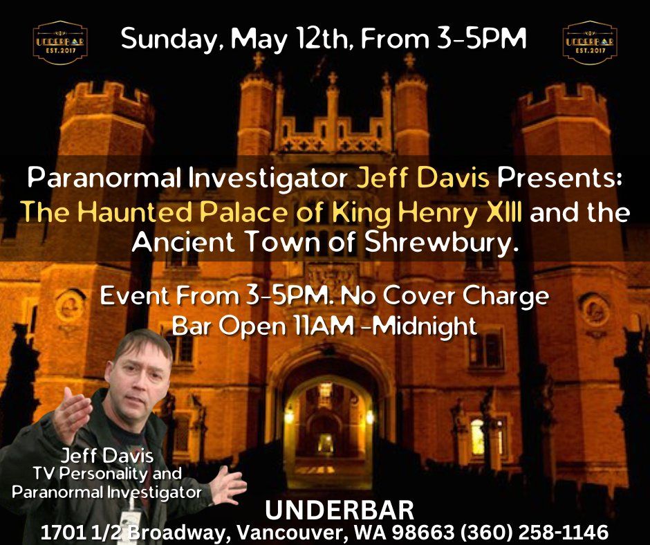 Paranormal Pub Event