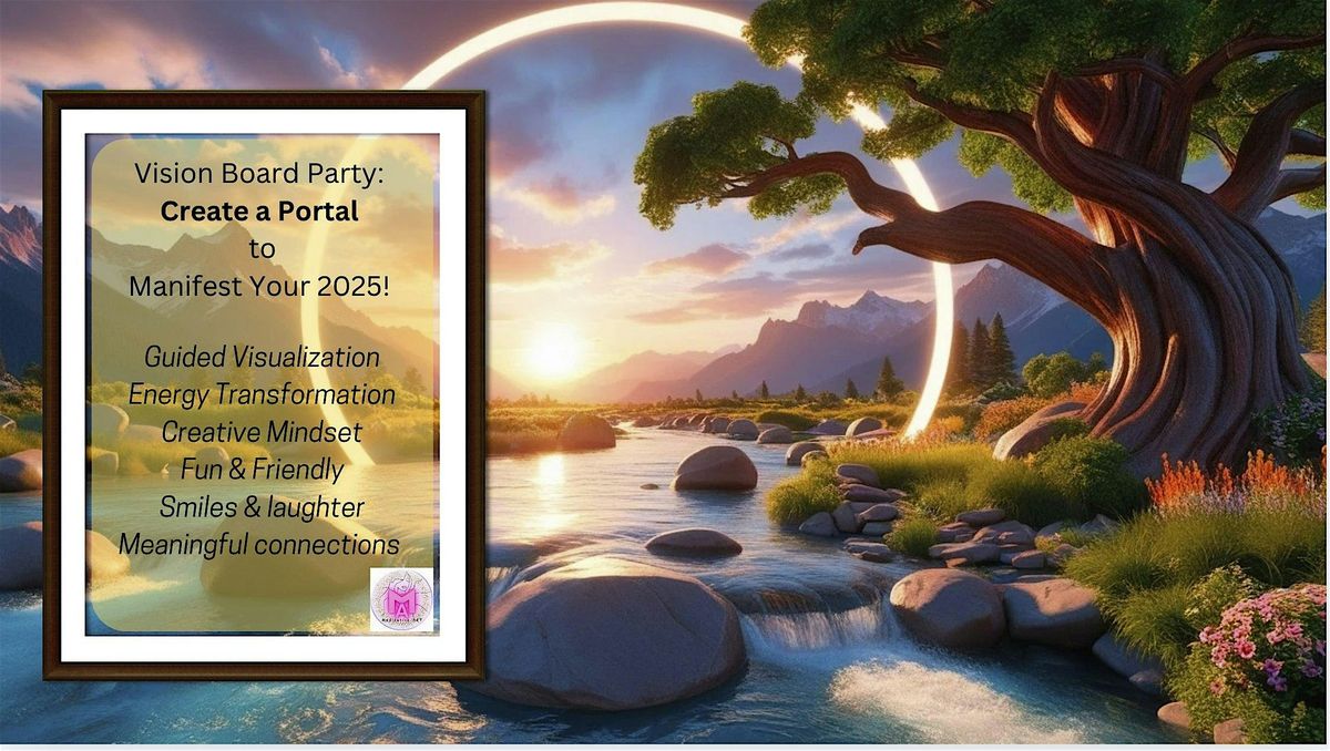 Vision Board Party: Manifest Your 2025!