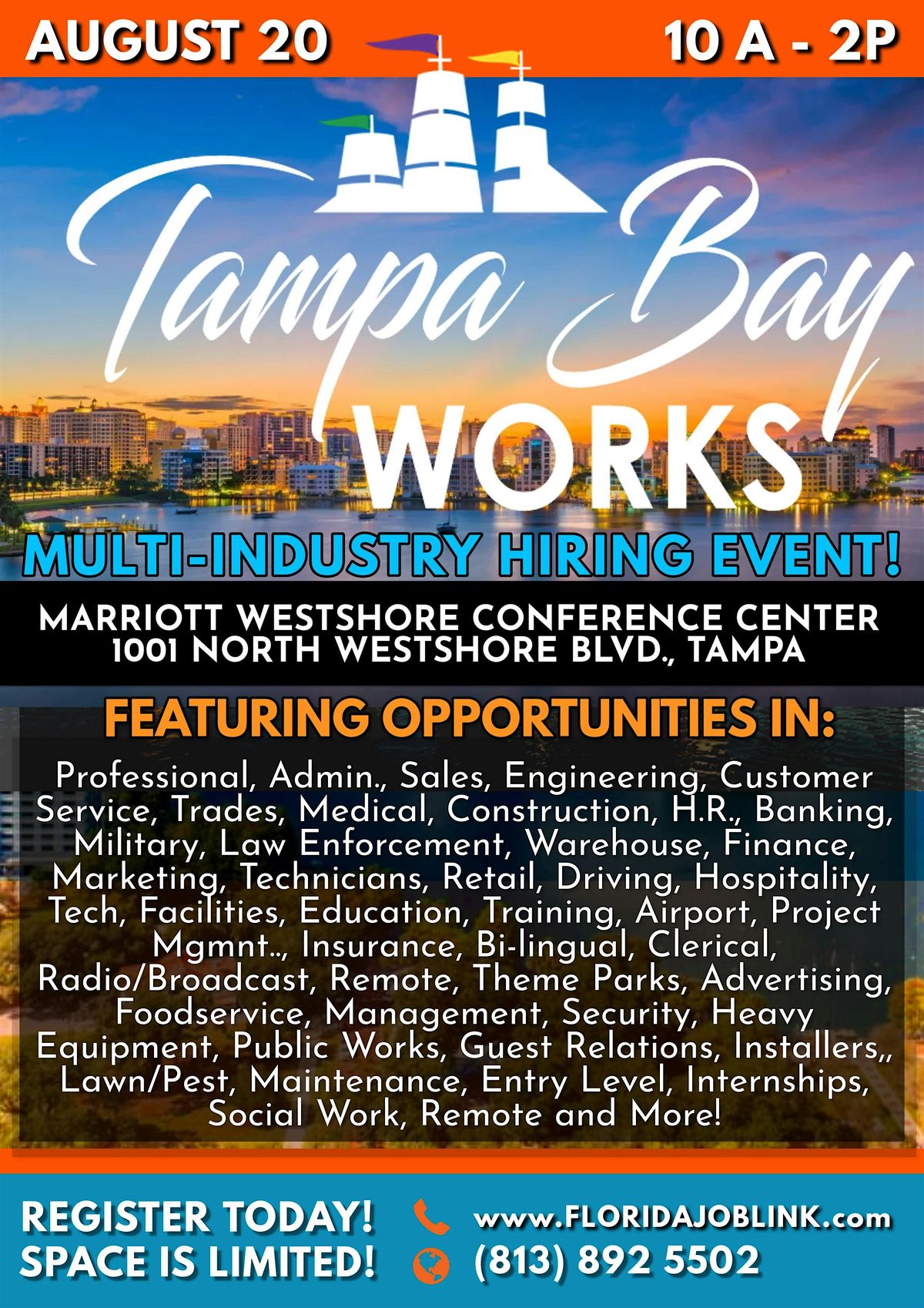 TAMPA BAY WORKS 2025 - Tampa Job Fair
