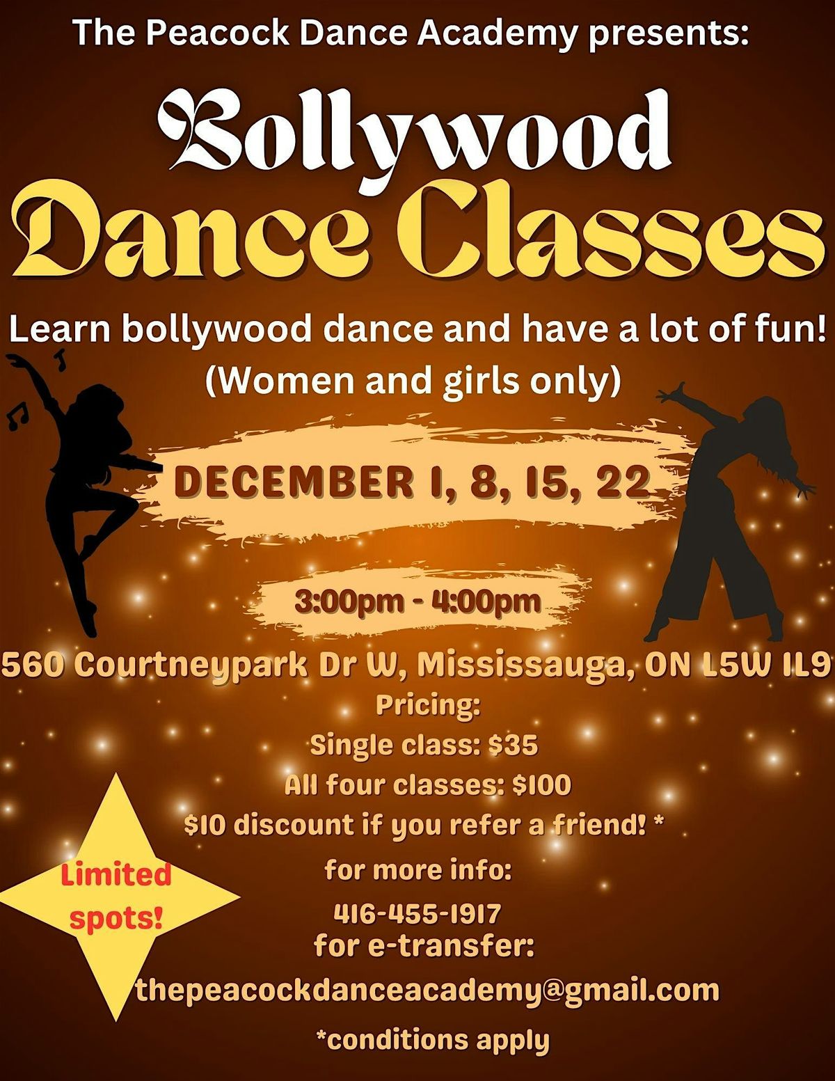 Bollywood Dance Classes