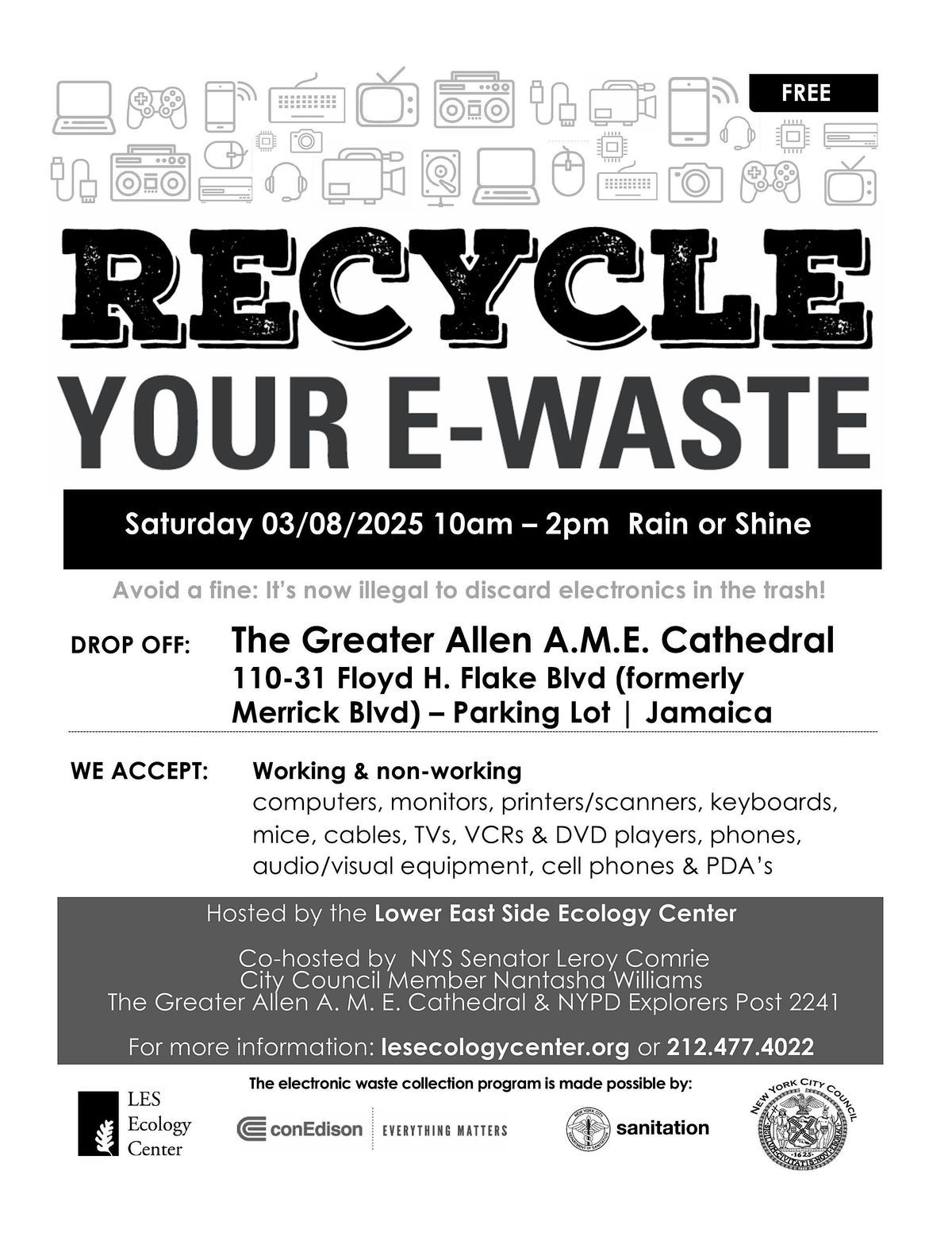 Recycle Your E-Waste Event