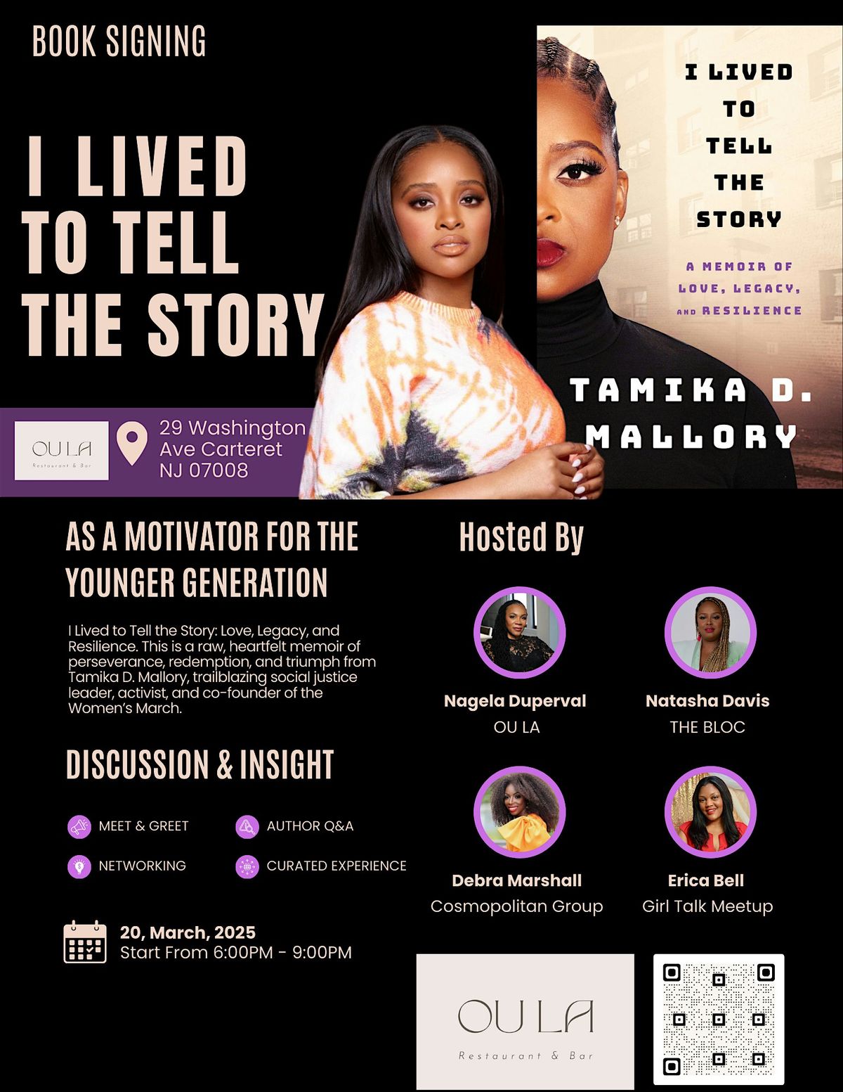 An Intimate Evening with Tamika Mallory- Book Signing & Discussion at OU LA