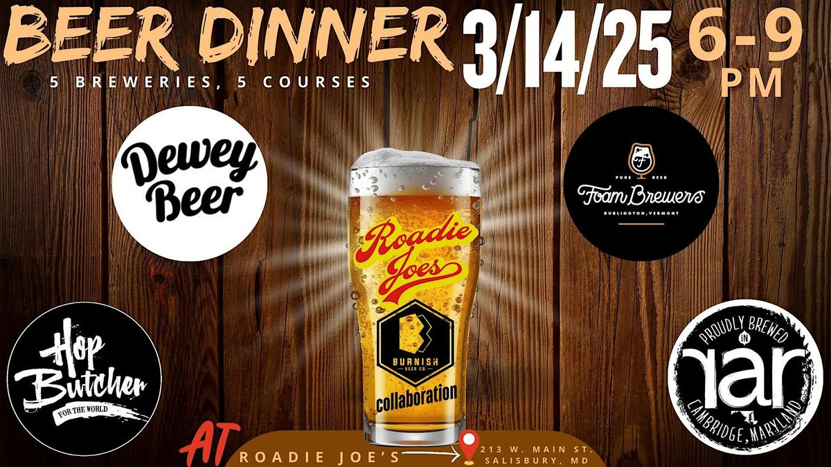 5 Course Beer Dinner