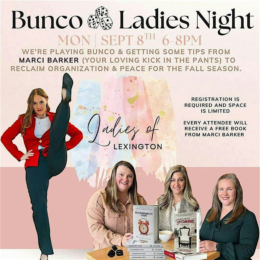 Ladies of Lexington BUNCO NIGHT