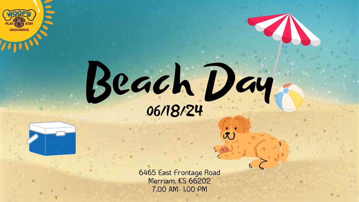 Summer Camp Beach Day Event