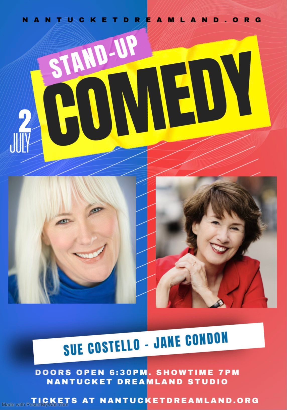 Dreamland Comedy Nights: Jane Condon & Sue Costello