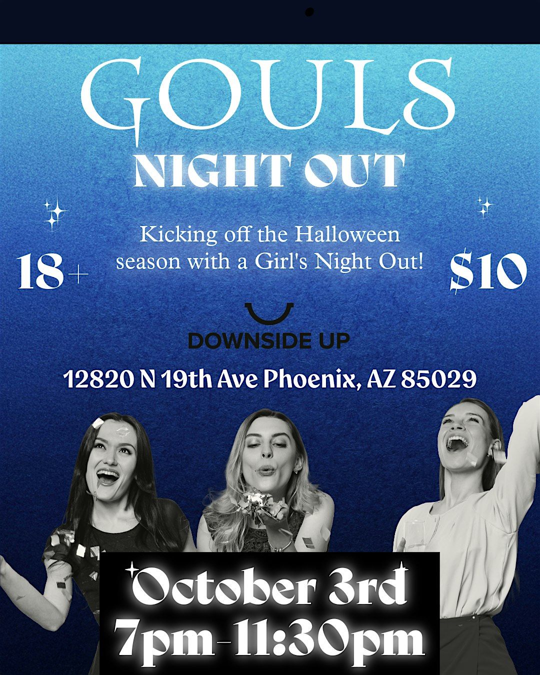 "Ghouls" Night Out: Girls Only Night Hangout