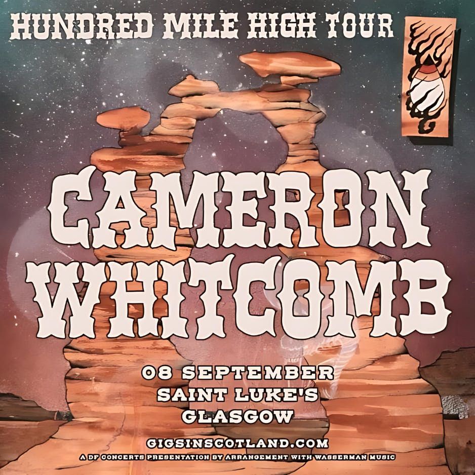 DF CONCERTS PRESENTS: CAMERON WHITCOMB ***EVENT NOW TAKING PLACE AT SWG3***