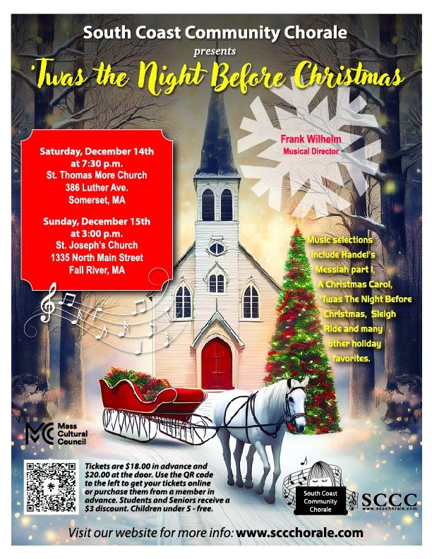   SCCC presents "'Twas the Night Before Christmas" on Sunday