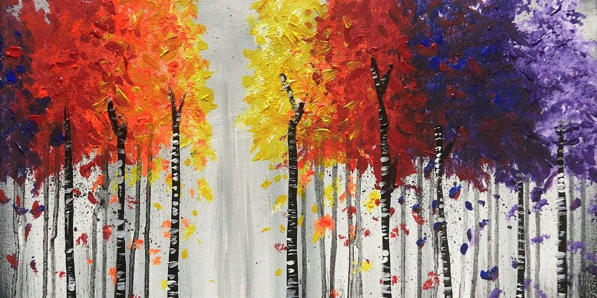 Vibrant Forest - Paint and Sip by Classpop!\u2122