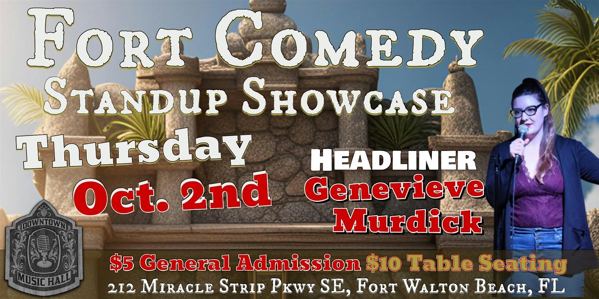 Fort Comedy Presents: Genevieve Murdick