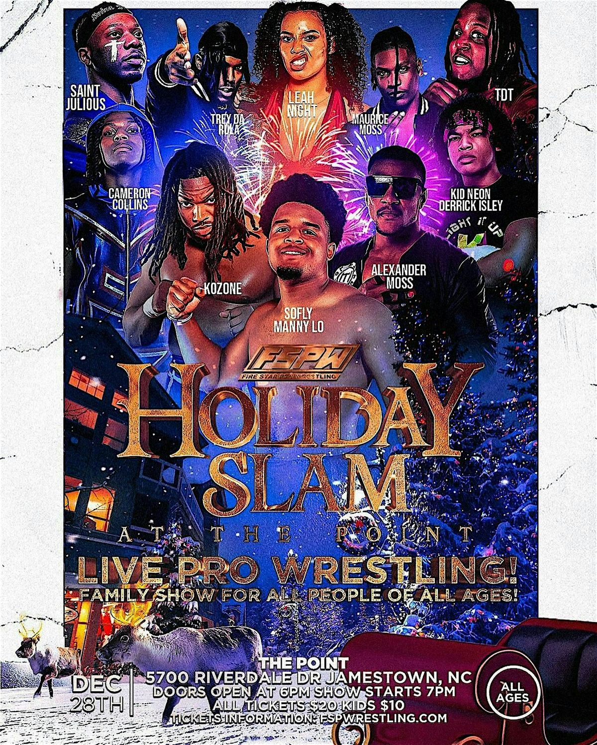 FSPW Presents: Holiday Slam 2024 (Live Pro Wrestling)