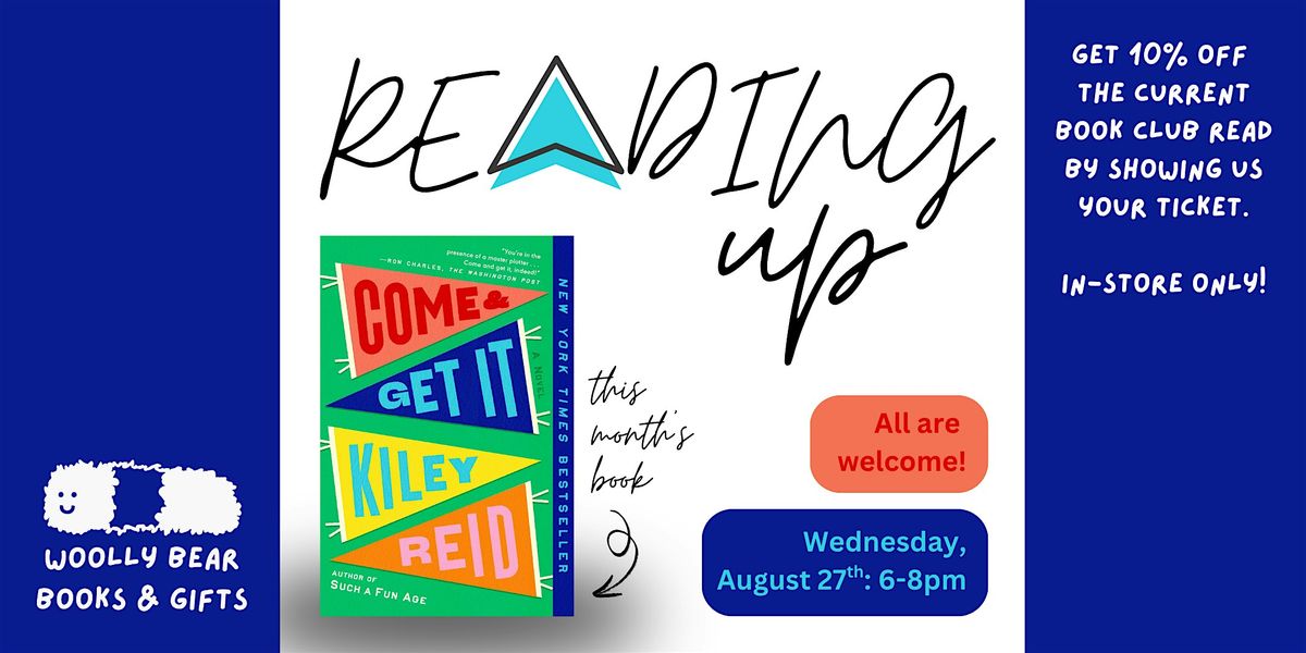 BOOK CLUB: Reading Up