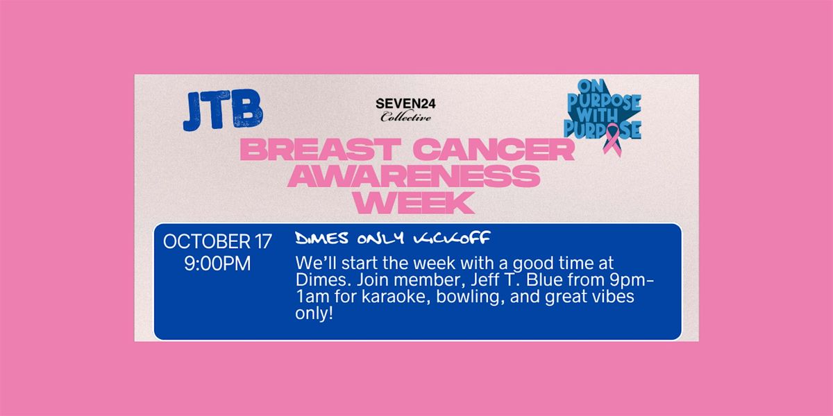 On Purpose with Purpose - Breast Cancer Fundraiser