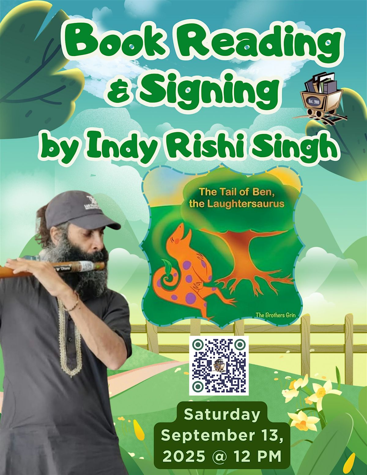 Book Reading & Signing by Indy Rishi Singh