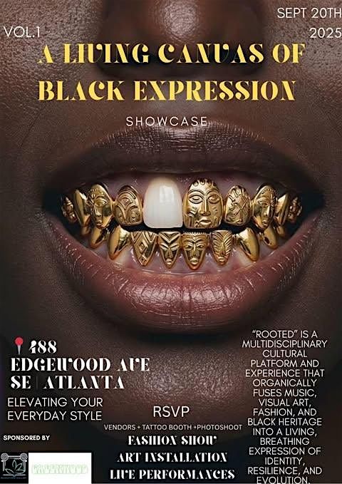 ROOTED: A Living Canvas of Black Expression