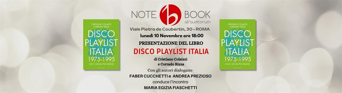 Presentazione a Roma di Disco Playlist Italia