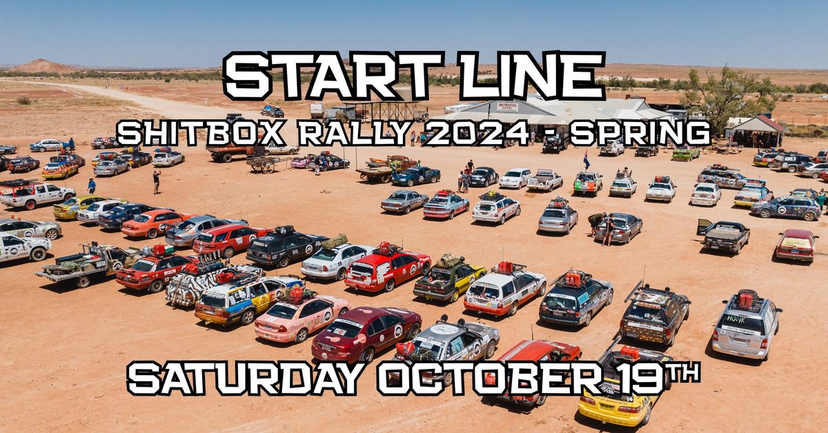 Shitbox Rally 2024 - Spring START LINE