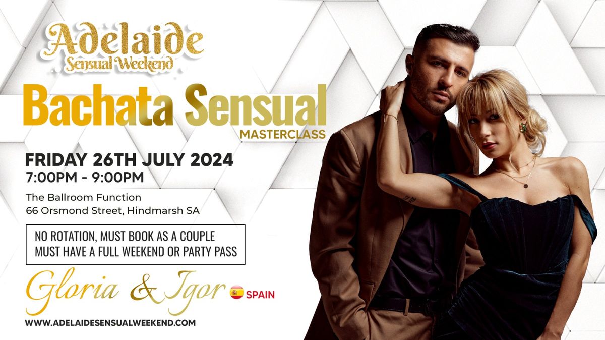 ASW Gloria & Igor (SPAIN) Bachata Sensual Masterclass 2024