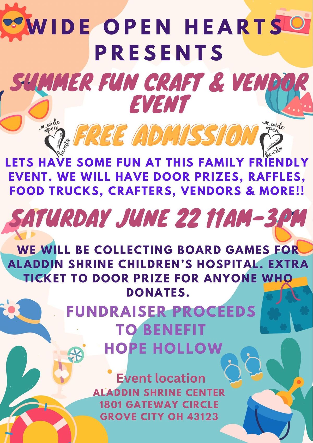 Summer Fun Craft Vendor Event 