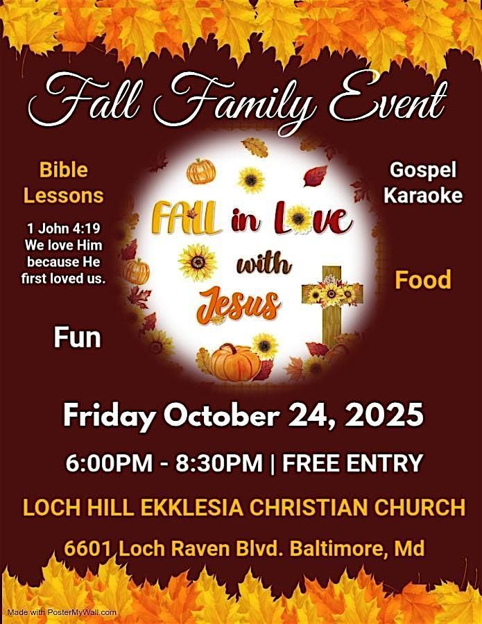 LHE Family Night: Fall in Love with Jesus