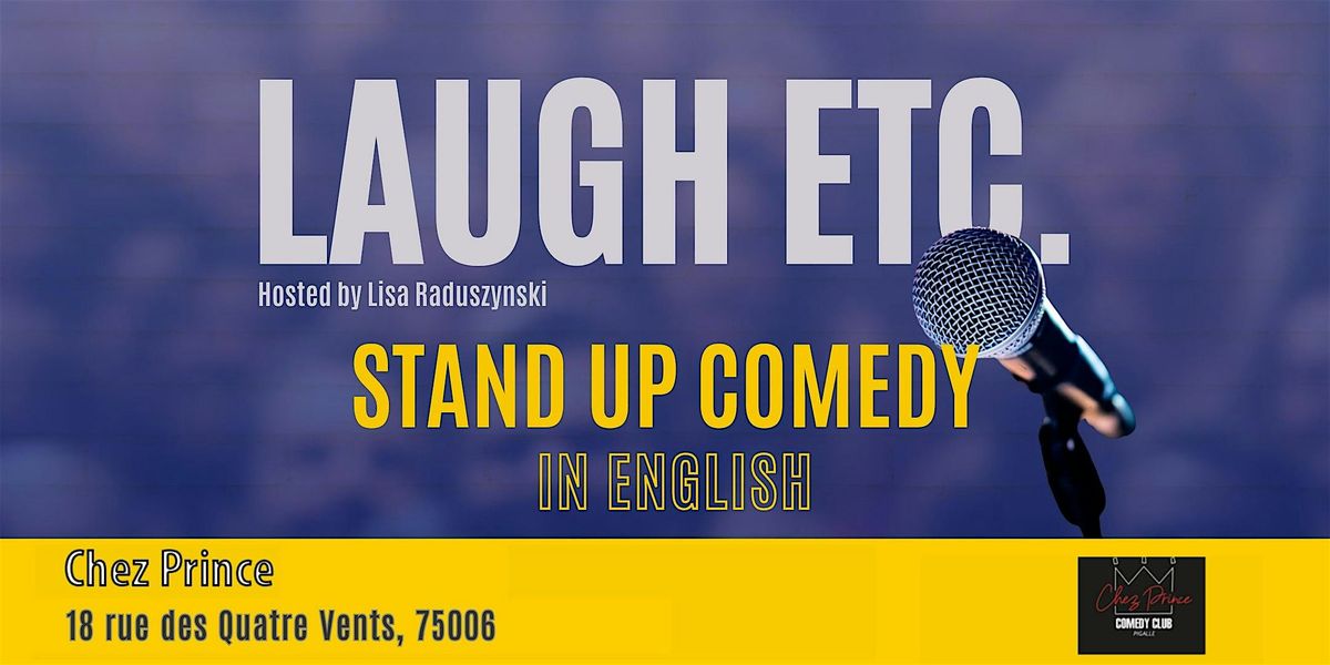 LAUGH ETC - English Comedy Show in Paris