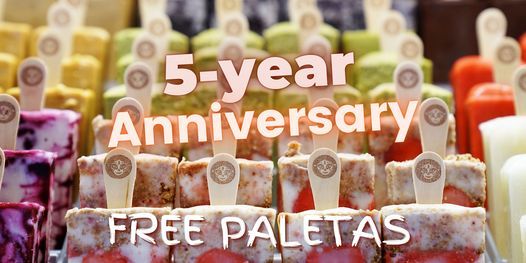 Morelia Free Paletas (Ice Cream) - 5 Year Anniversary - Surfside  Store