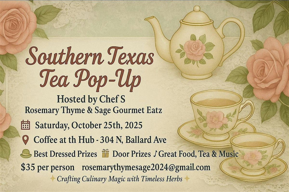 Texas Southern Tea Pop-up