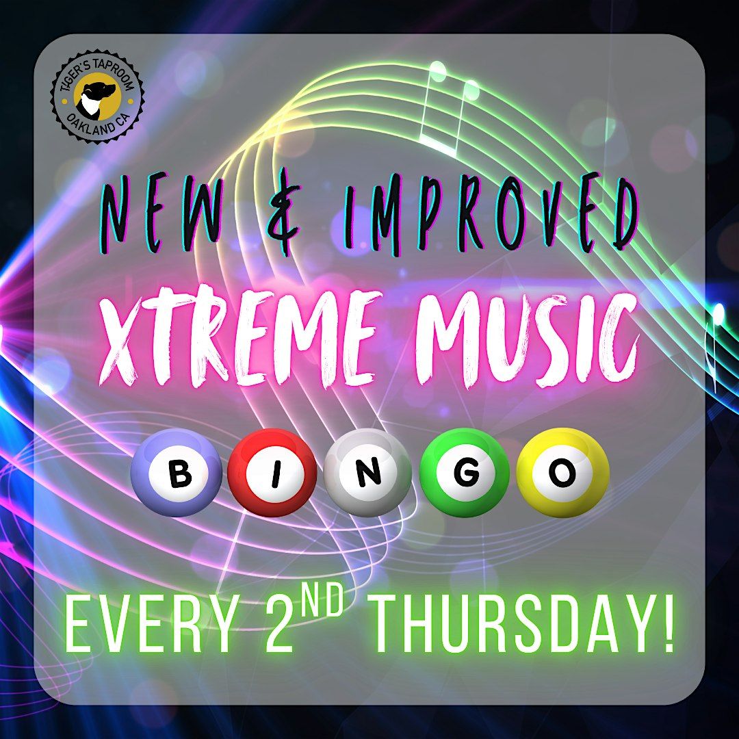Xtreme Music Bingo Night - Every 2nd Tuesday