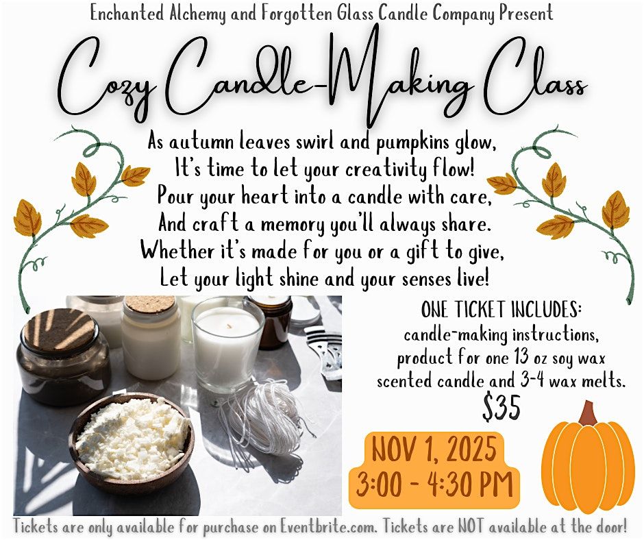 Cozy Candle Making Class