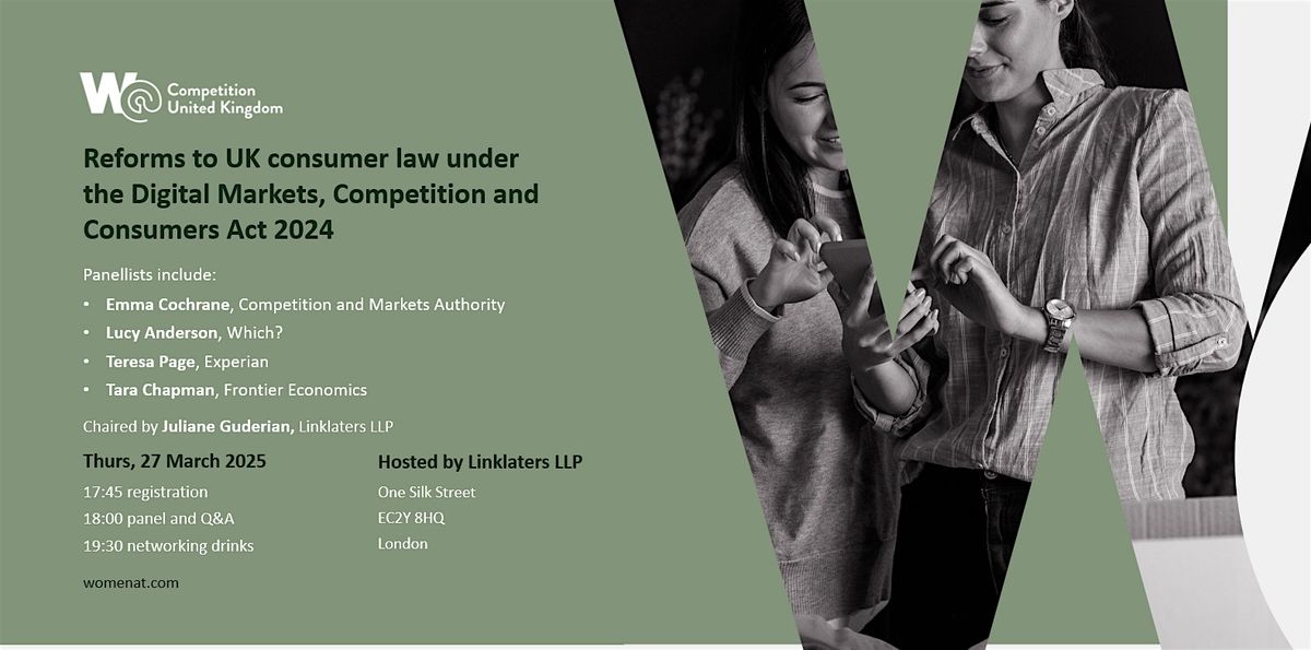 Reforms to UK consumer law under the DMCC Act 2024