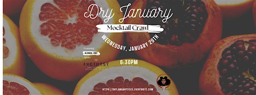 Dry January Mocktail Crawl