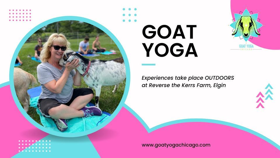 Outdoor Goat Yoga on the Farm