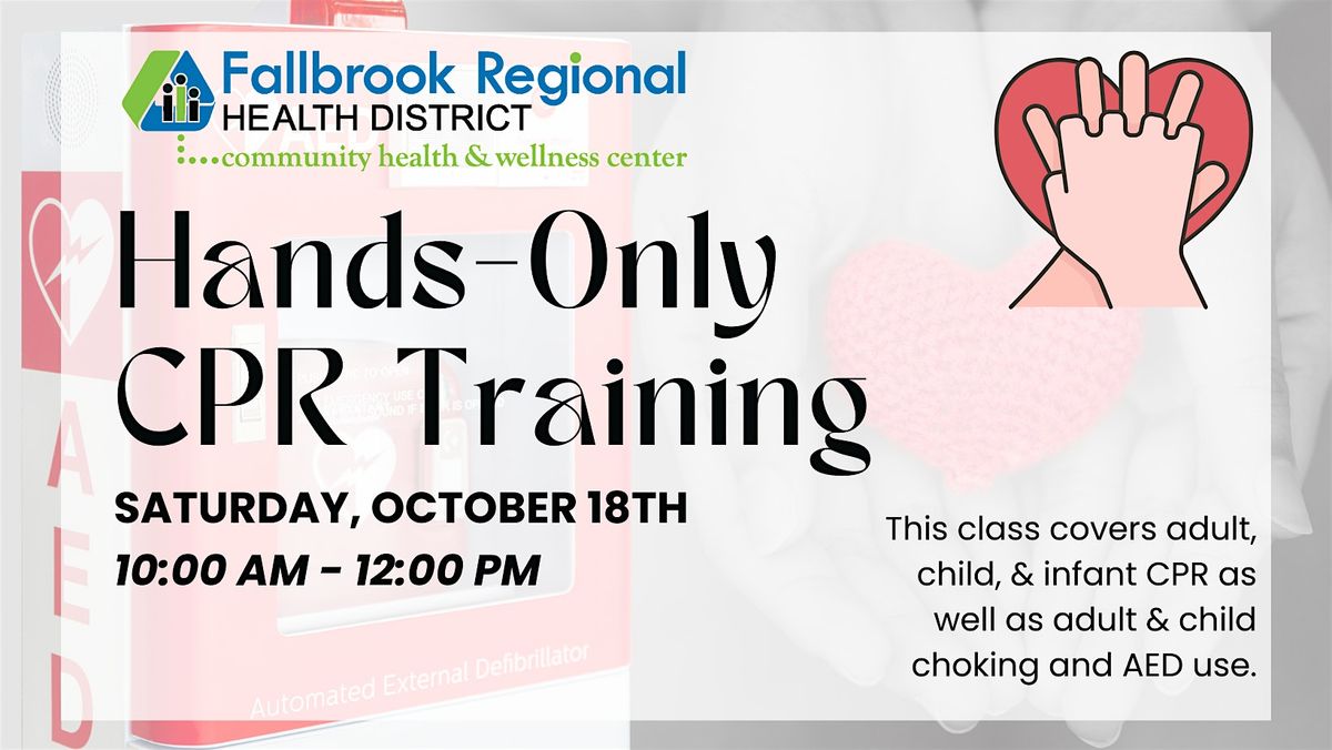 Hands-Only CPR Training