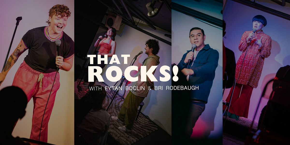 That Rocks! (ft. Reggie Watts) | Standup  Comedy in Atwater