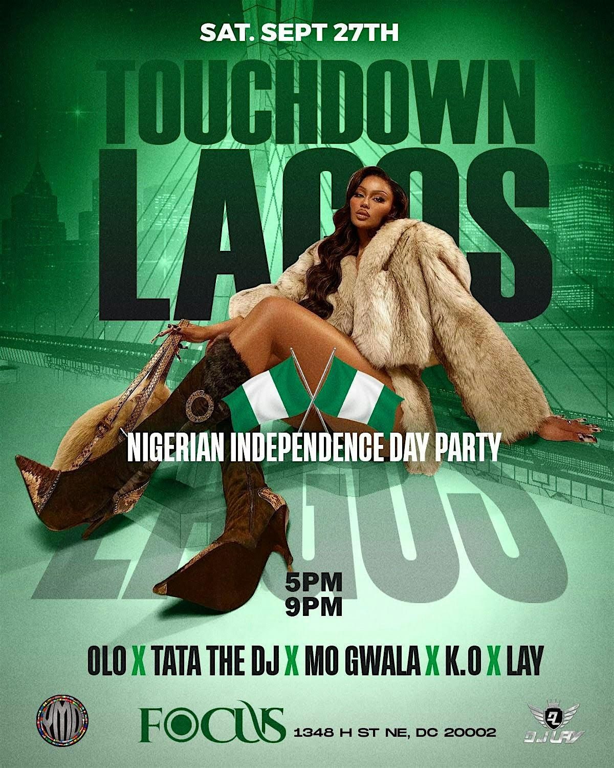 Nigerian Independence Day Party @ Focus DC \u2014 Hosted by DJ Lay