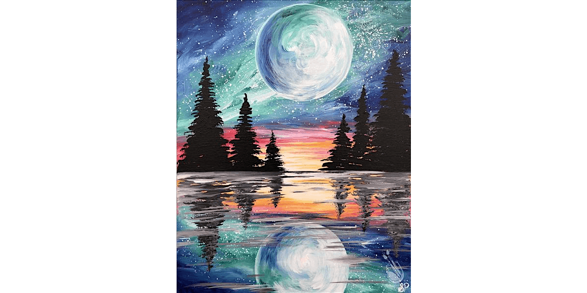 Cosmic Celestial Dream Landscape - Paint and Sip in Austin | Classpop!\u2122