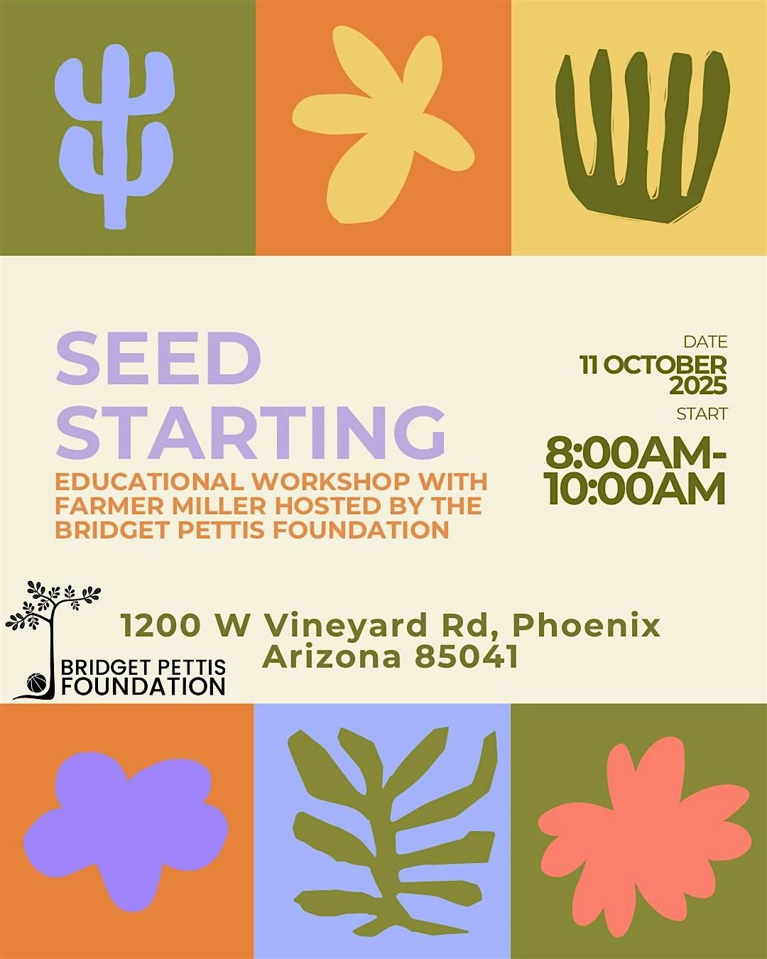 SEED STARTING-EDUCATIONAL WORKSHOP