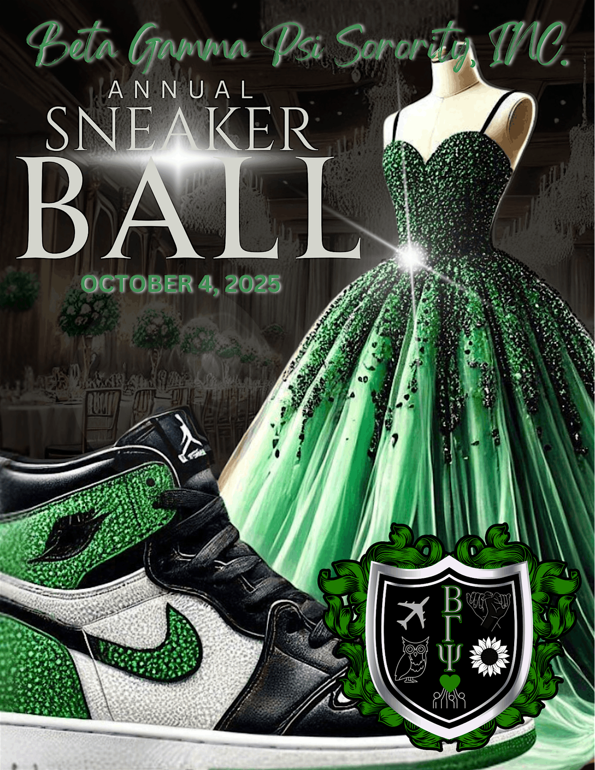 Beta Gamma Psi Sorority Inc SneakerBall