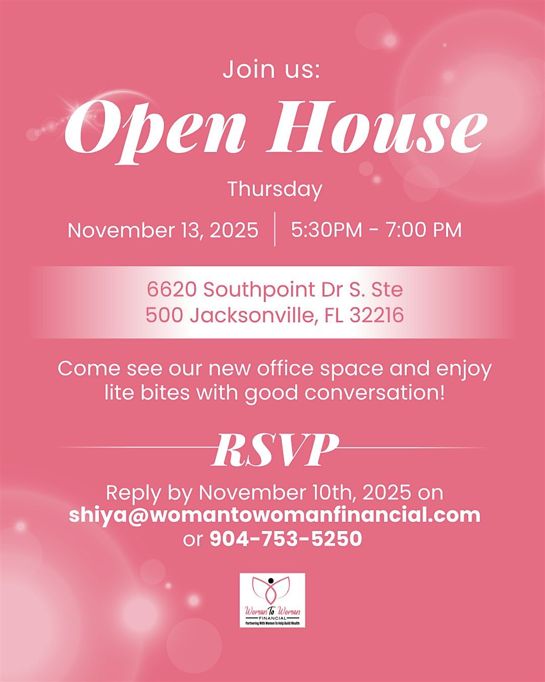 Meet Your Advisor - Firm Open House