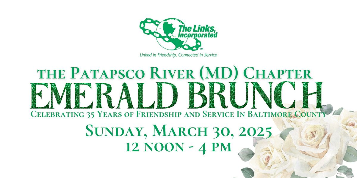 Emerald Brunch presented by the Patapsco River (MD) Chapter