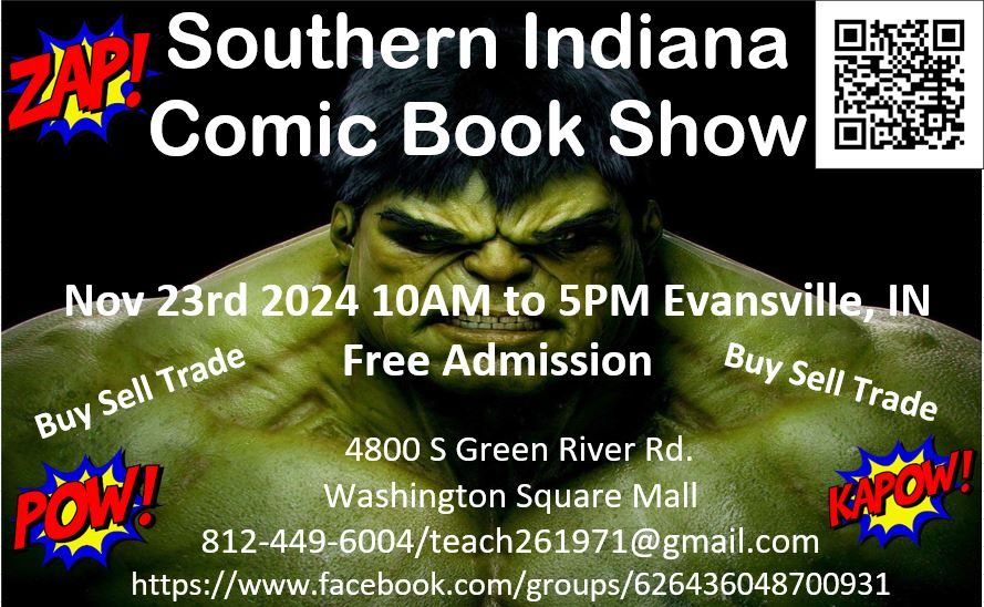 Southern Indiana Comic Book Show 11\/23\/24