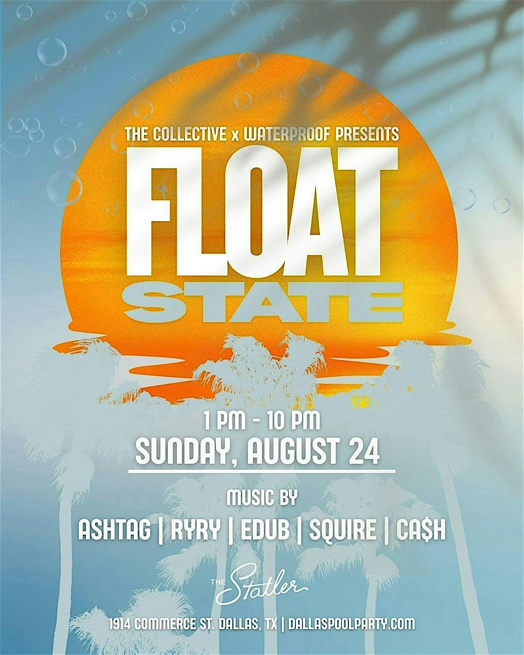 Float State Waterproof Rooftop Pool Party
