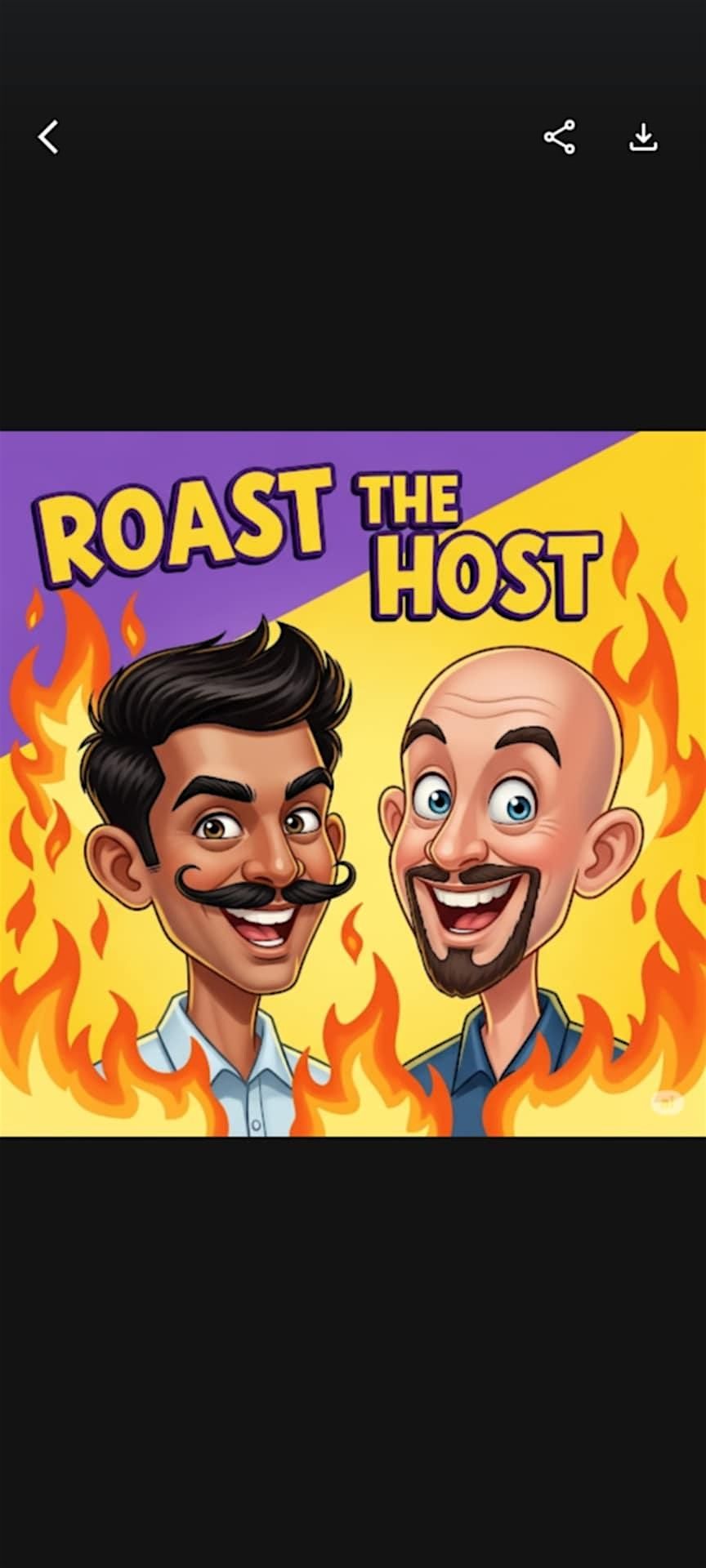 Roast the Host comedy show